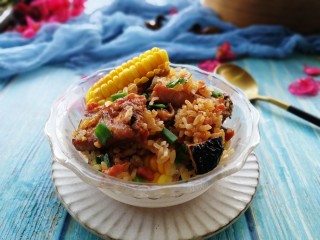 40、荷香糯米排骨,盛一碗开吃吧，