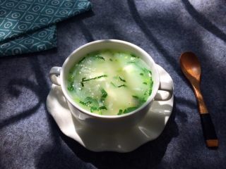 13、辅食鸡蛋蔬菜粥,美味的一款粥就熬好了，教程分享完毕。