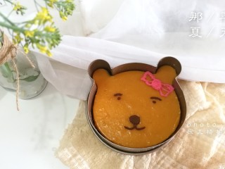 18、小熊慕斯蛋糕,超级可爱萌萌哒