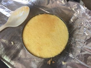 14、奶黄千层果味奶油蛋糕,再铺上一层蛋糕