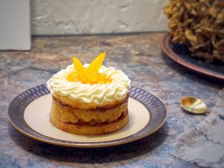 19、奶黄千层果味奶油蛋糕,完成