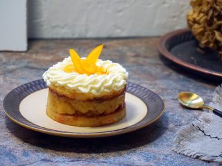 22、奶黄千层果味奶油蛋糕,不错吧