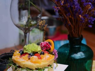 14、#春日烘焙教室#裸蛋糕,展示;