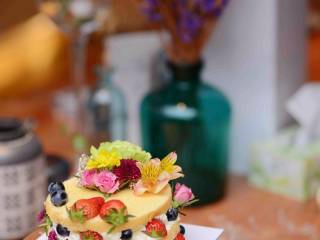 16、#春日烘焙教室#裸蛋糕,展示;