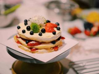 18、#春日烘焙教室#裸蛋糕,展示;