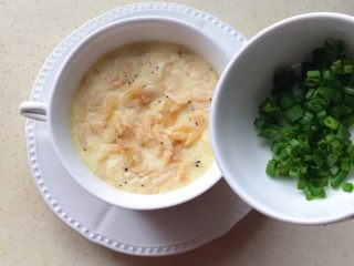 13、百变鸡蛋+虾扯蛋(小虾米鸡蛋羹),撒上葱花