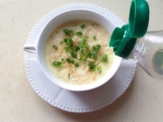 14、百变鸡蛋+虾扯蛋(小虾米鸡蛋羹),淋上少许油就可以了