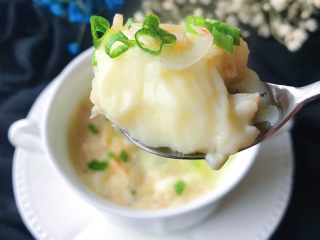 16、百变鸡蛋+虾扯蛋(小虾米鸡蛋羹),鲜美嫩滑啊……????????