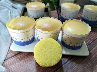 18、无水纸杯蛋糕,上照，美美哒。