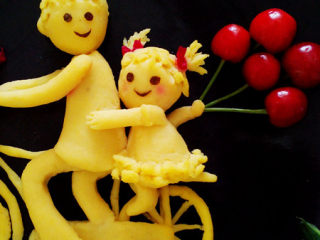 24、#感恩节食谱#绿豆沙之父爱如山,成品图，父爱如山，是力量，是肩膀！