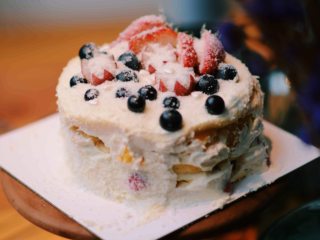 20、#春日烘焙教室#裸蛋糕,展示；