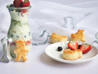 15、奶油奶酪司康,满屋的奶香味四溢。