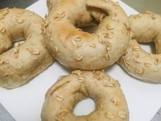 17、燕麦芝士贝果~,展示一下5只圆胖子~萌萌哒贝果君~