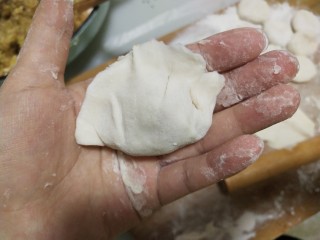 16、猪肉白菜生煎水饺(猪肉好贵),啊还是一如既往的丑