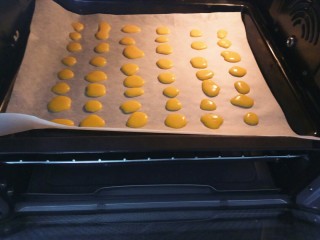 10、#家有烤箱#无添加,入口即化的蛋黄溶豆,放入中层