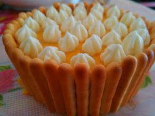 13、芒果流心慕斯,是不是好看一点呀