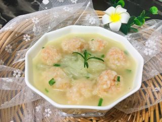 19、好喝的萝卜虾丸汤,清淡好喝