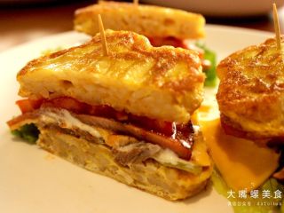 16、你绝对没吃过的螺蛳粉汉堡,成品