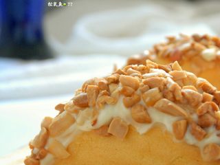 26、网红花生小贝蛋糕,成品。