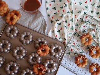 24、焦糖香蕉玛德琳花环,成品图