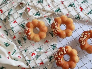 25、焦糖香蕉玛德琳花环,成品图