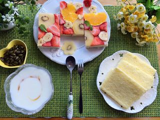 16、开放式果缤纷三明治,早餐心情顿时明朗起来