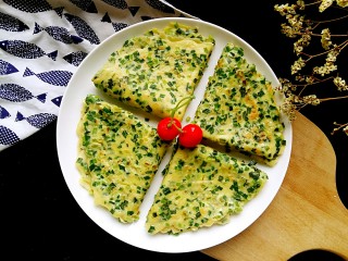 11、#绿色美食#韭菜鸡蛋饼,好吃。