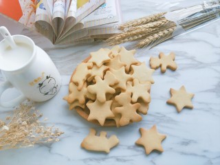 16、奶香卡通饼干,卡通饼干就OK啦