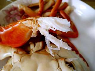 10、清蒸海蟹,海蟹的肉非常多