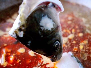 12、#辣味#麻辣水煮鱼,先把腌制好的鱼头