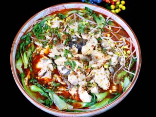 25、#辣味#麻辣水煮鱼,完美出锅了、成品一