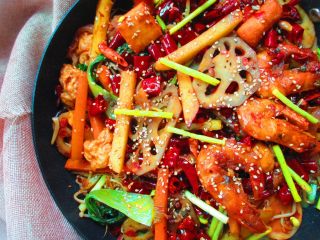 27、麻辣香锅,食材可以根据自己的喜好进行条换