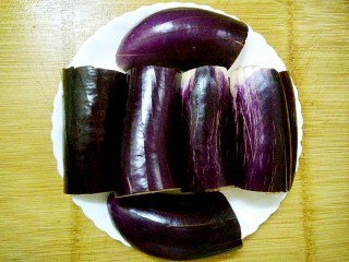 4、蒜蓉茄子,摆盘好