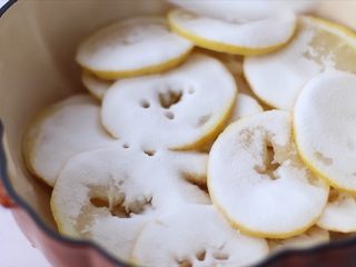 5、柠檬蜜&柠檬冰红茶,砂糖分三次加入，这是第一次加糖