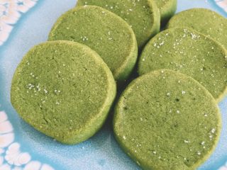 11、【网上厨房独家】微苦抹茶沙布列酥饼,美味～