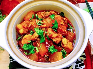 22、辣冬瓜排骨煲,成品