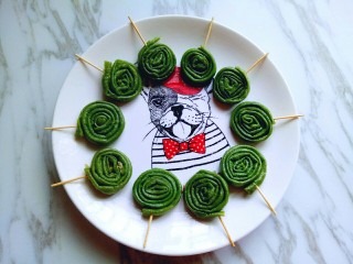 9、长豇豆棒棒糖,依次做完的长豇豆棒棒糖。