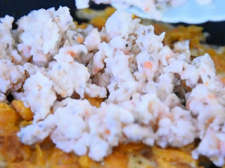 12、没有螃蟹的赛螃蟹，孙红雷最爱吃的菜！,清炒至出油脂倒入蛋白