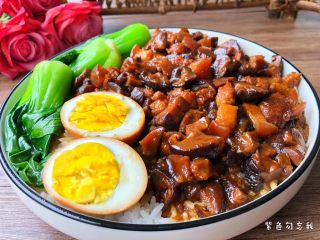 12、台式卤肉饭,成品图