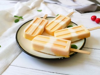 13、芒果酸奶雪糕,成品图！