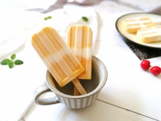 14、芒果酸奶雪糕,成品图！