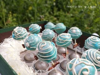 19、棒棒糖蛋糕,一个个棒棒糖是不是敲可爱呢