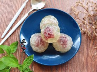 14、蓝莓水晶糕,成品图