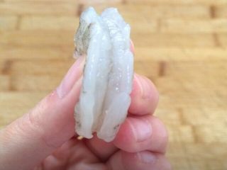 3、黄金虾球,把虾去头去皮，如果虾线清理不干净，也可以在虾背后划一刀清理。