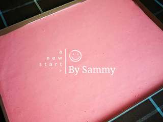 11、织女也疯狂 — 【爱心蛋糕卷】,放烤箱，160°c约烤30min，出炉后放凉脱模。