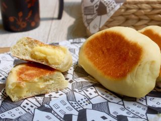 36、奶油面包（不用烤箱）,太香了！