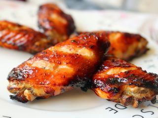 13、无油照烧烤鸡翅,很诱人。