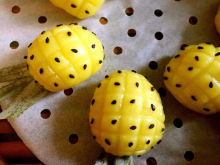 17、迷你小菠萝,水开蒸四分钟