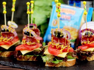 16、开放三明治,成品图