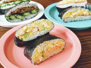 24、5分钟口袋饭团,带去给小朋友/男盆友/女朋友吧